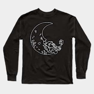 sleep on the moon Long Sleeve T-Shirt